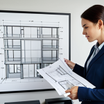 **

"A professional female architect in a modern office, reviewing blueprints, wearing a stylish and modest business suit, fully clothed, appropriate attire, safe for work, perfect anatomy, correct proportions, natural pose, soft lighting, professional photography, high quality, family-friendly"

**