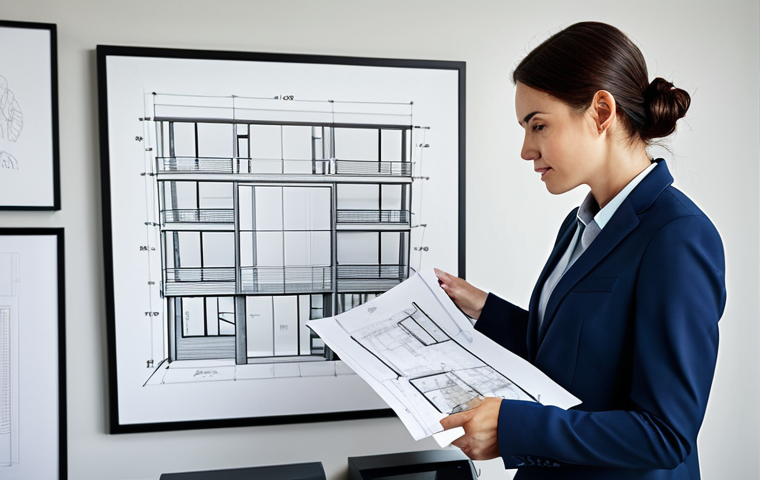 **

"A professional female architect in a modern office, reviewing blueprints, wearing a stylish and modest business suit, fully clothed, appropriate attire, safe for work, perfect anatomy, correct proportions, natural pose, soft lighting, professional photography, high quality, family-friendly"

**
