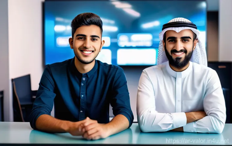 발로란트 프로 팀과의 협력 - **Prompt:** "A vibrant scene depicting a successful esports partnership in the Arab world. A diverse...