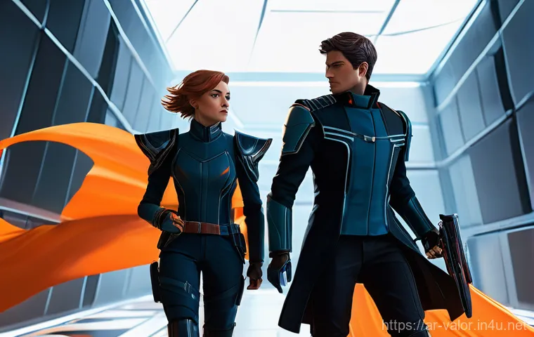 발로란트 캐릭터 상세 설명 - **Prompt 1: Dynamic Duelist Entry** "A vibrant 3D render, akin to official Valorant promotional ...
