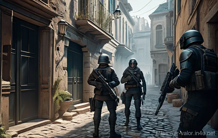 발로란트 신규 맵 투어 - **Valorant: Korood Map - Tactical Engagement in French Alleys** A highly dynamic, cinematic shot...