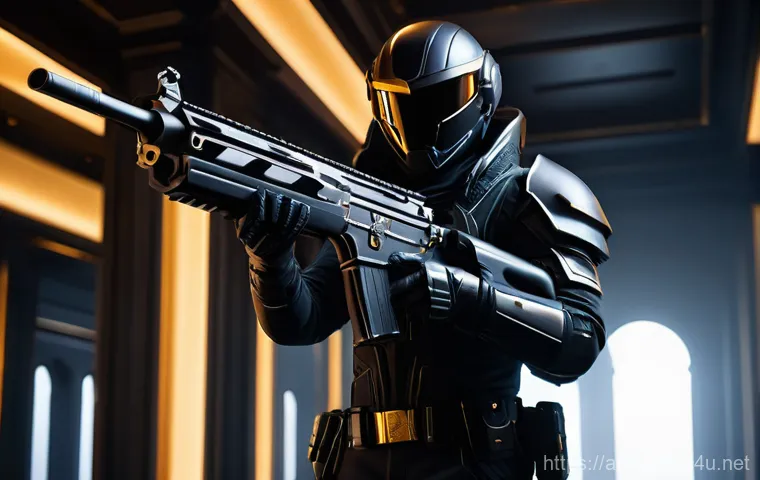 발로란트 스펙트럼 및 옵시디언 스킨 리뷰 - **"Spectrum" Inspired Prompt:** A hyper-futuristic, sleek assault rifle, designed in the vibrant...
