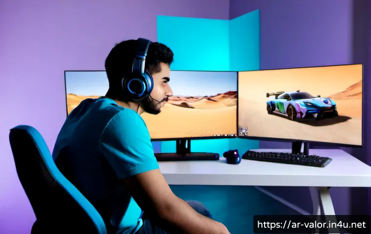 발로란트 e스포츠 콘텐츠 제작 - Photorealistic esports content creator in a modern Gulf-region gaming studio, a young Arab man weari...